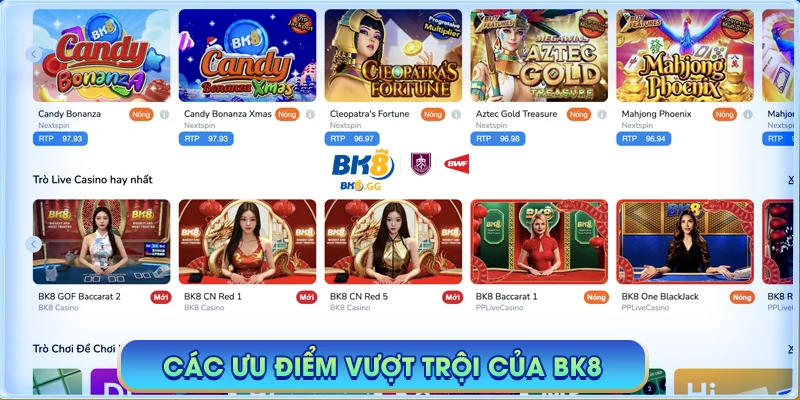 BK8 GG 🎖️【Nhà cái BK8】| Link Đăng Nhập BK8 Systweek Mới Nhất 2025 42 Các ưu điểm vượt trội của bk8